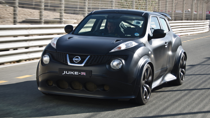 The 485bhp Nissan Juke-R: driven | Top Gear